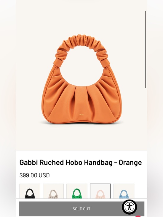 JW PEI Handbags - JW Pei Gabbi Rouched Bag in Orange